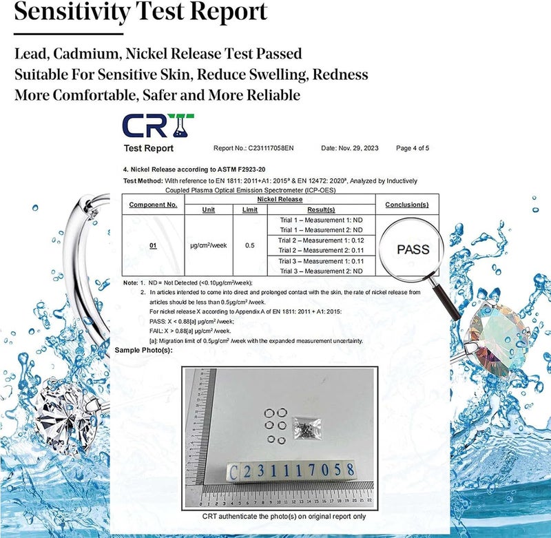 Jstyle Surgical Steel Earrings for Sensitive Ears Hypoallergenic 20G Stainless Steel Stud Hoop Earrings for Women Men Small Opal Ball CZ Surgical Steel Flat Back Earrings Cartilage Earrings Hoop Stud - Image 4